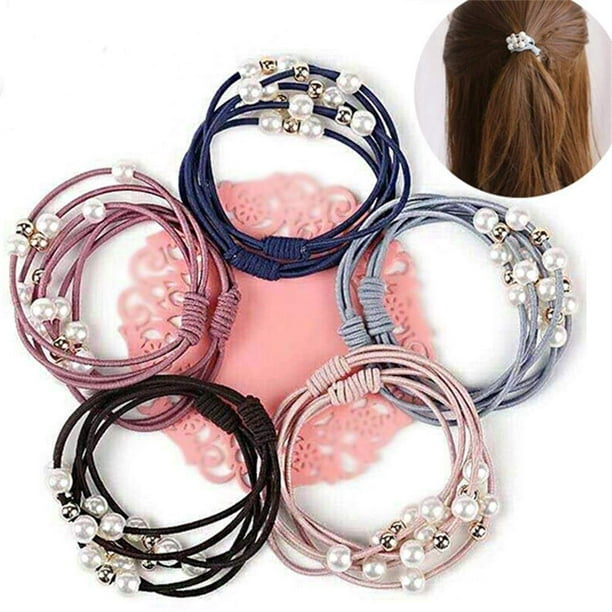 1PC Crystal Single Hair Ring Hair Rope Rubber Bands Scrunchie Hair Accessories